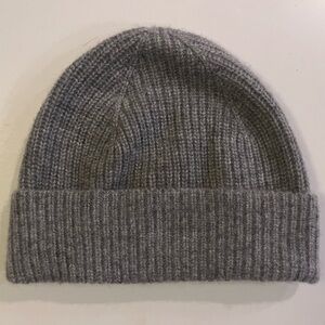 Quince Cashmere Gray Beanie